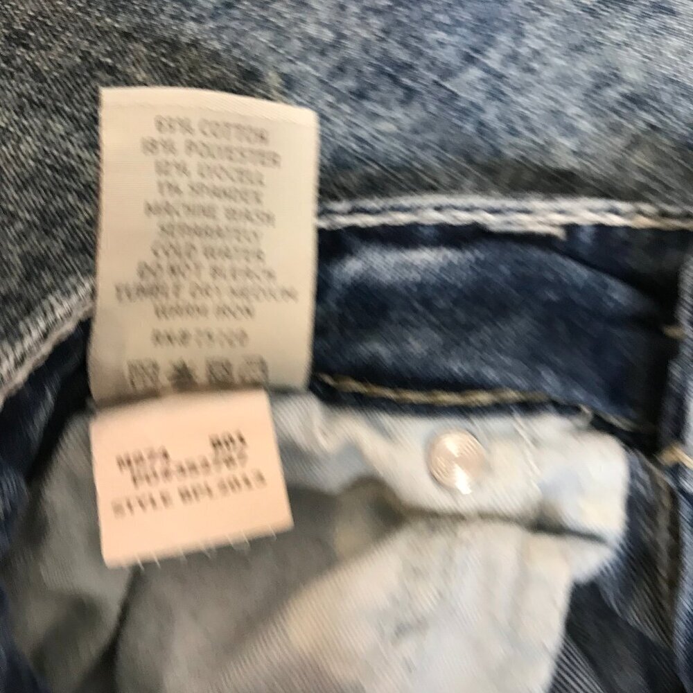BKE WOMENS DENIM CAPRI SIZE 24 - Picture 4 of 8